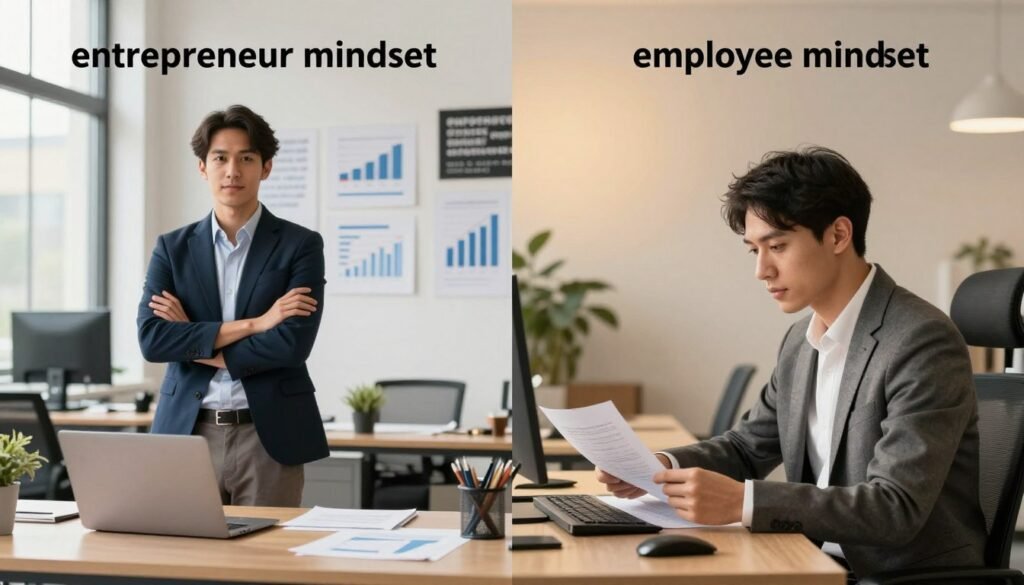 Entrepreneur Mindset vs Employee Mindset That Decides Your Financial Future
